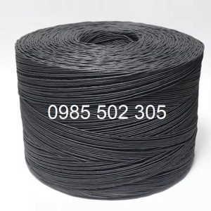 dây giấy xoắn màu đen