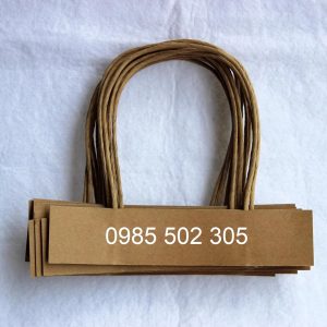 Quai Giấy Xoắn Kraft Vàng Nâu
