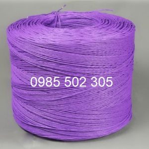 Dây giấy xoắn màu tím