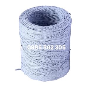 Dây giấy xoắn màu xanh nhạt
